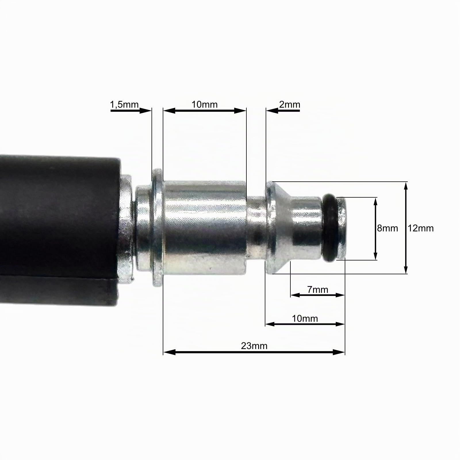 M&M Smartek Adaptador de conector de manguera para Bosch Home & Garden compatible con Kärcher Nilfisk Parkside B&D S para EasyAquatak UniversalAquatak AQT Serie (A - para Kärcher K Series (Quick