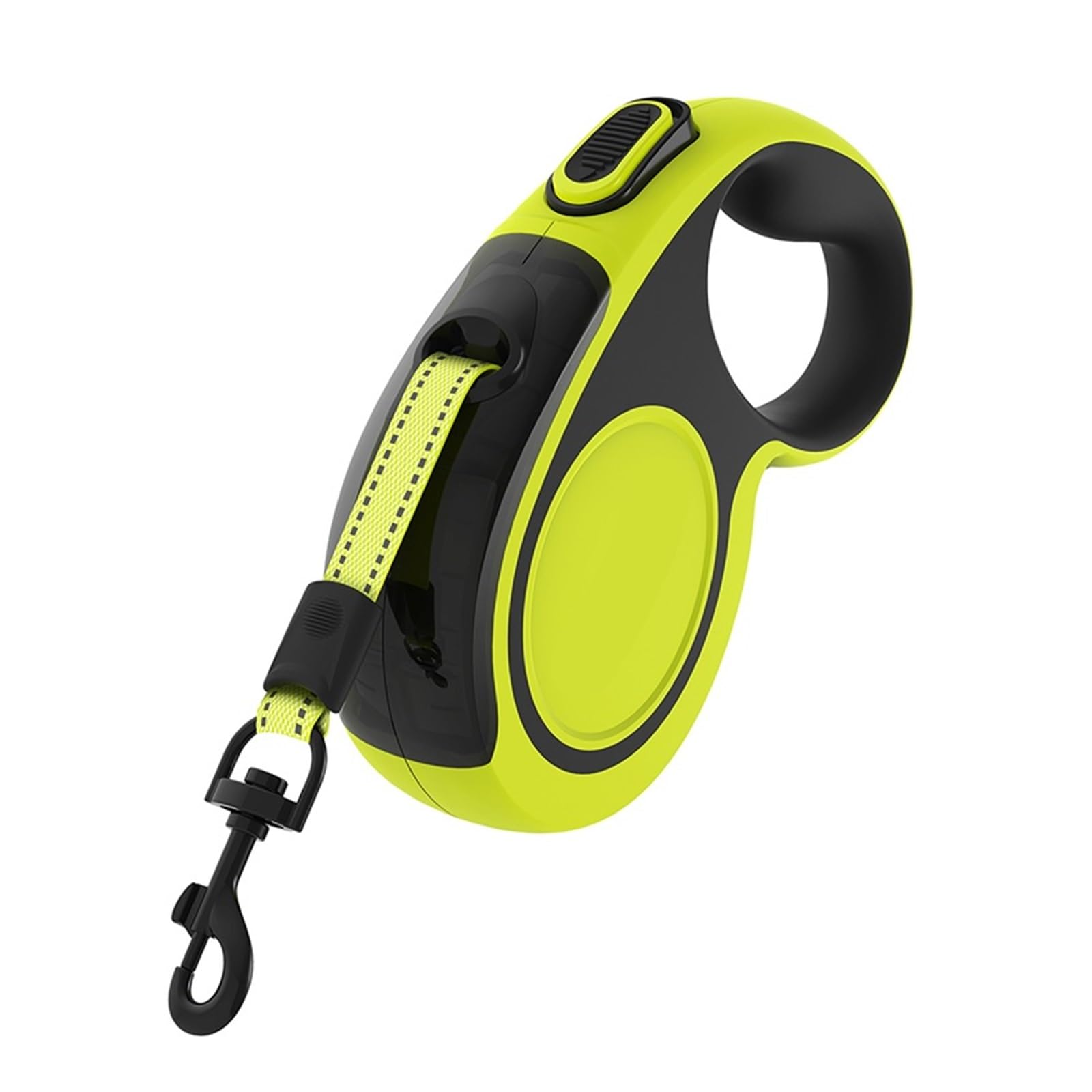 Correas For Perros For Mascotas De 5M Correa For Perros Retráctil | Compatible con perros grandes, medianos, gatos, cachorros, accesorios, cordón de extensión automático(Fresh Green 5M,M)