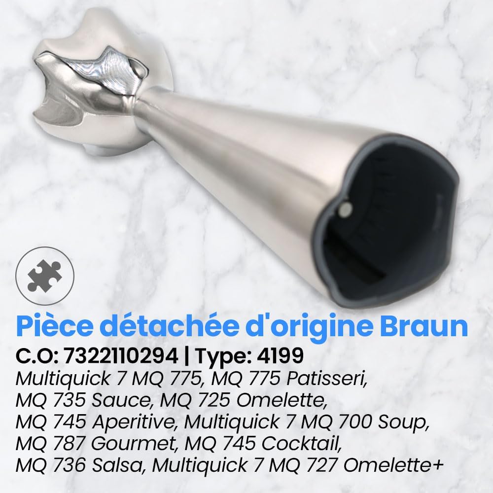 Anakel Home 7322110294 Metalowe ramię do blendera Braun 4199 i Multiquick 7