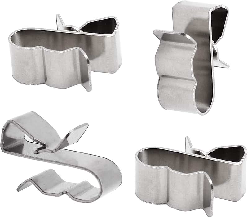 stainless steel wire clips