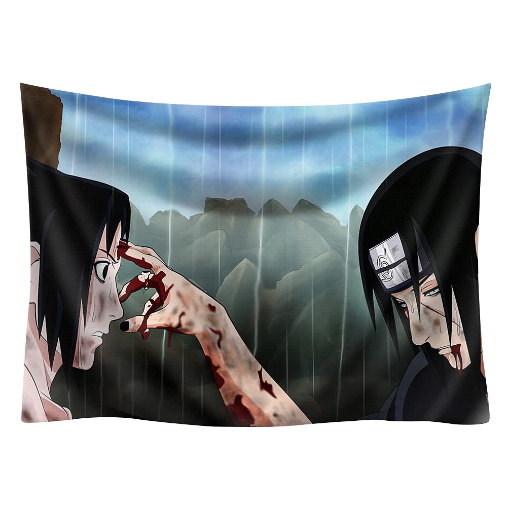 Japanese Ninja Anime Print Wall Hanging Tapestry Art Yoga Throw Beach Towel Boho Decor Picnic Mat CartoonMandala Tapestry A7 130x150cm