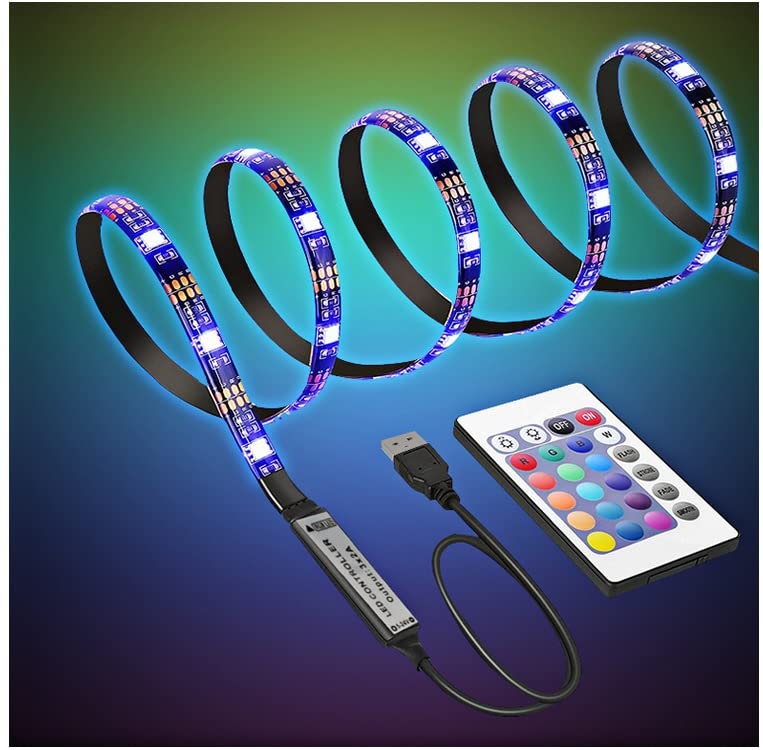 Party Balloons USB Powered RGB LED Strip Lights 1-5m, DIY Indoor Decoration, Ideal for TV Room, Home - Image 2