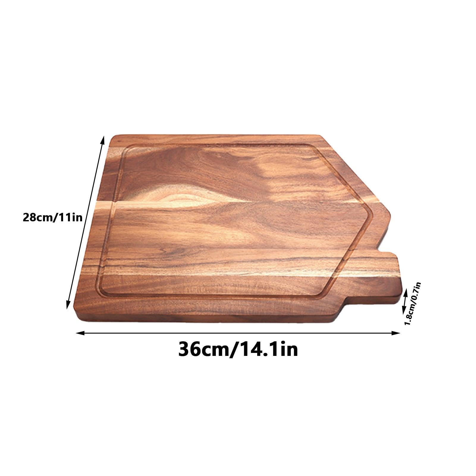 Tagliere in legno per , tagliere creativo da cucina con per succo, tagliere, tagliere per carne, tagliere a forma di cabina in legno per cucinare carne, verdure, frutta