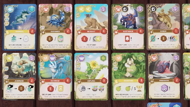 Amazon.com: Wondrous Creatures Board Game – Worker-Placement