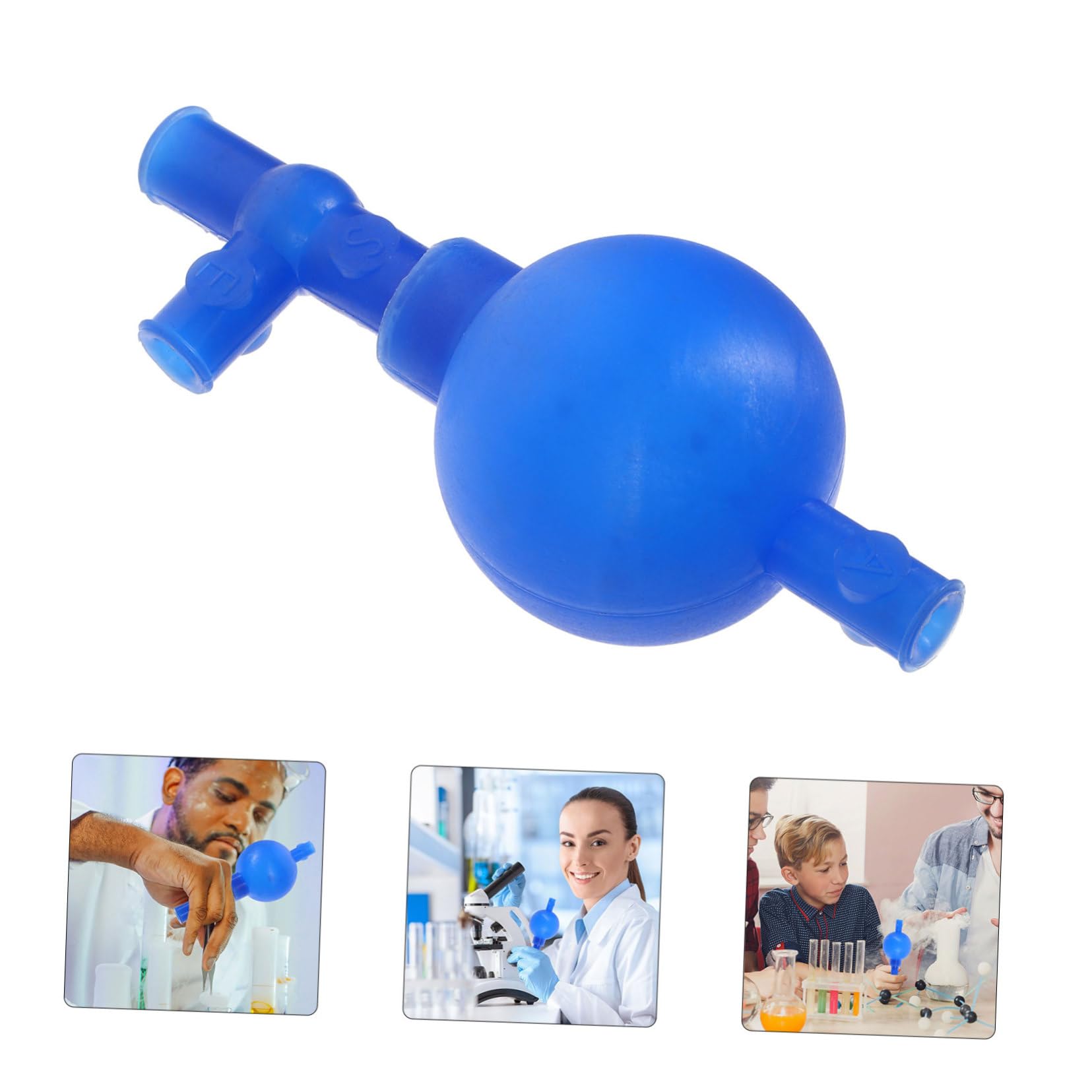 ULTECHNOVO 4piezas Bolita De Succión Cuantitativa De Laboratorio Aberturas Accesorio Para Pipetas Para Extracción Precisa De Líquidos