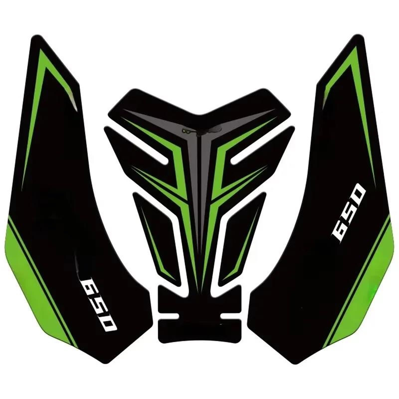Motorcycle for Kawasaki for Z650 for Ninja 650 for Ninja650 Tank Clear Pad Knee Grip Decals Leather Stickers Accessories(Color2)