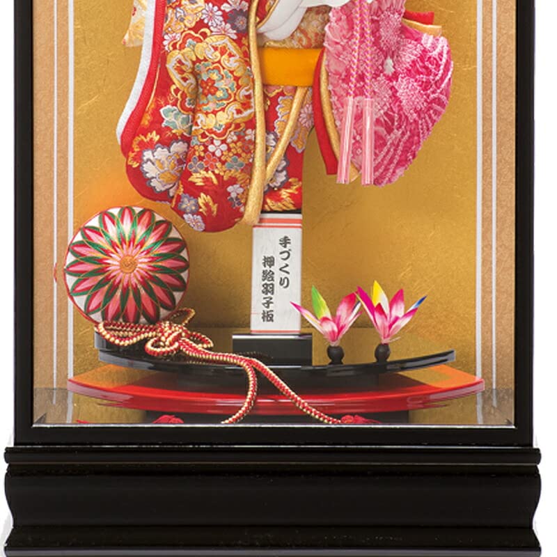 Amazon | 平安豊久 羽子板 初正月 ケース飾り 羽子板 春日 13号 | 正月