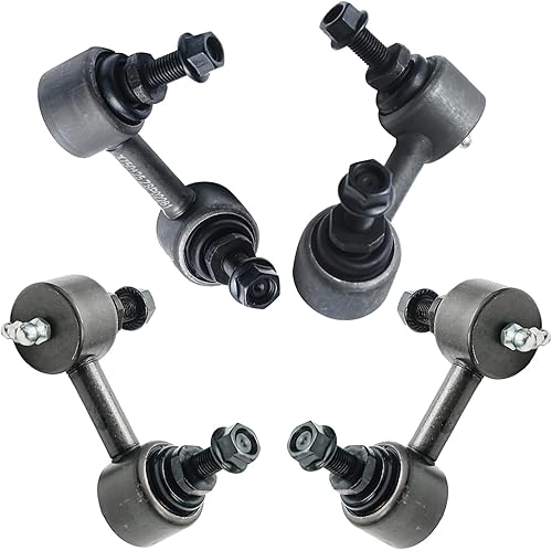 Miniatura 49 de Detroit Axle - 4 barras estabilizadoras para Acura EL Honda Civic 01-05, 4 barras estabilizadoras delanteras y traseras de repuesto 2001 2002 2003