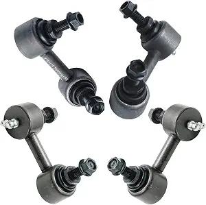 Detroit Axle 4‑Piece Sway Bar End Link Kit for 2006–2011 Honda Civic / Acura CSX