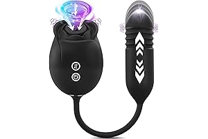 2023 Upgraded Romantic-Rose Dildo Vibrator