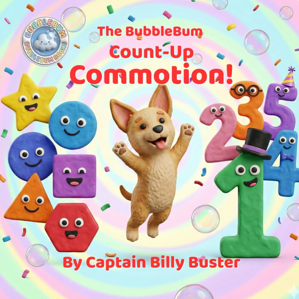 The Bubblebum Count-Up Commotion!: A Rhyming Story About Numbers, Friendship, and Learning to Count (Bubblebum Books)