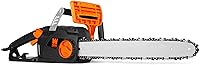 WEN 18-Inch 15-Amp Electric Chainsaw (4118) - Lightweight Corded Saw for Fast Tree Trimming & Yard Cleanup