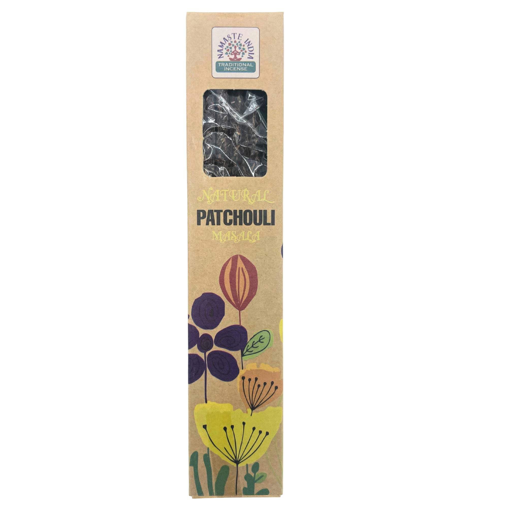 Incense Sticks Natural Botanical Masala Patchouli Incense