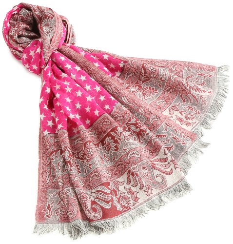 (グレンプリンス)Glen Prince ペイズリースターストール 2025WM 8RED-FUCHS F