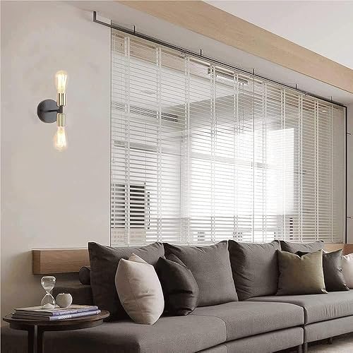 Miniatura 6 de Retro Metal Wall Lamp Warm Light 3000K Source Double-Headed Sconce Lantern Wall-Mounted Lamps for Balcony Porch Stair Study Indoor Decorative