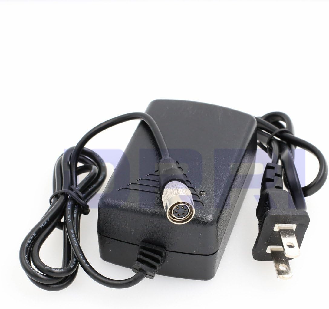 DRRI 12V DC Power Supply Adapter with 6pin Female Hirose Connector for Basler GigE Cameras