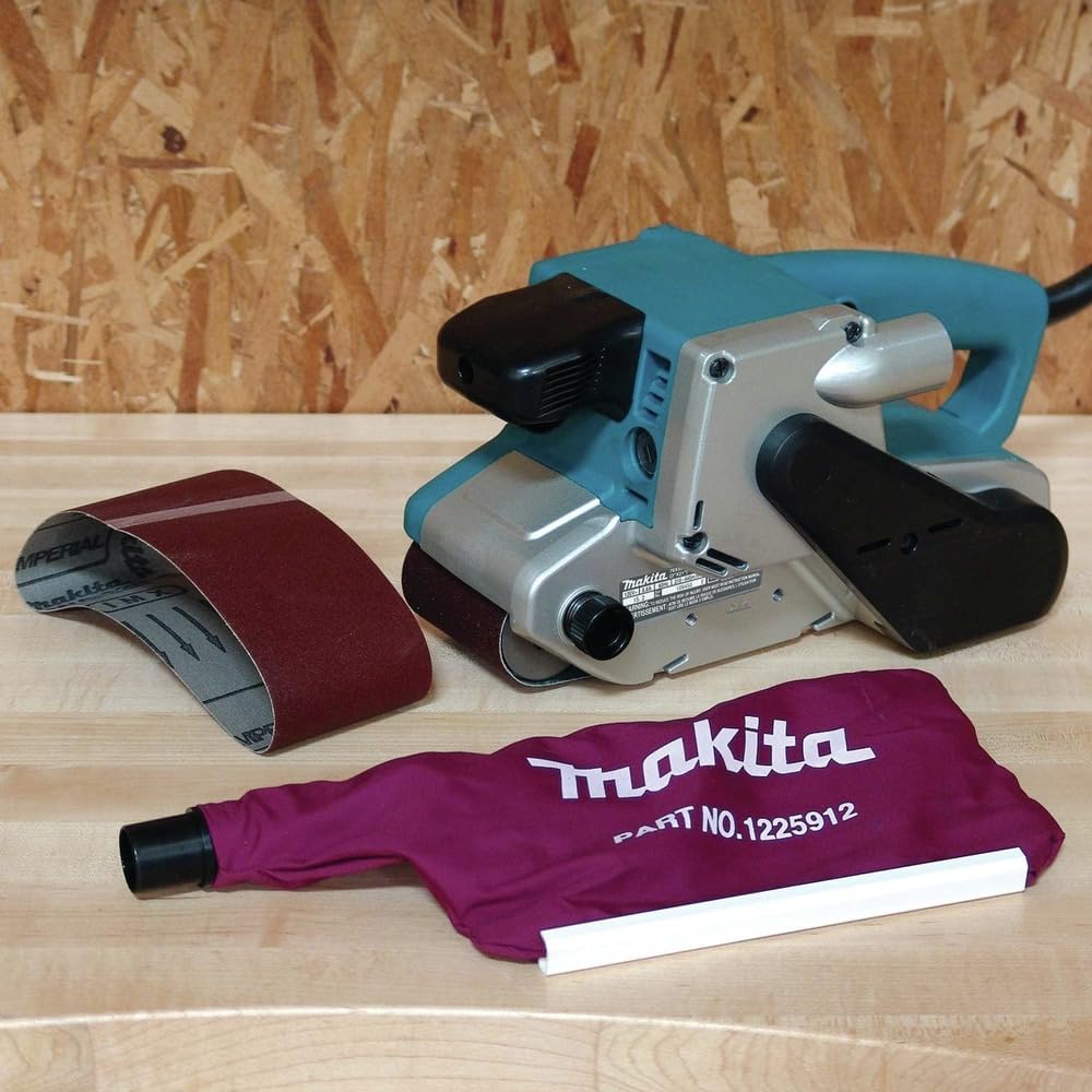 Makita 9903-R 8.8 Amp Variable Speed 3 in. x 21 in. Corded Belt Sander (Renewed)