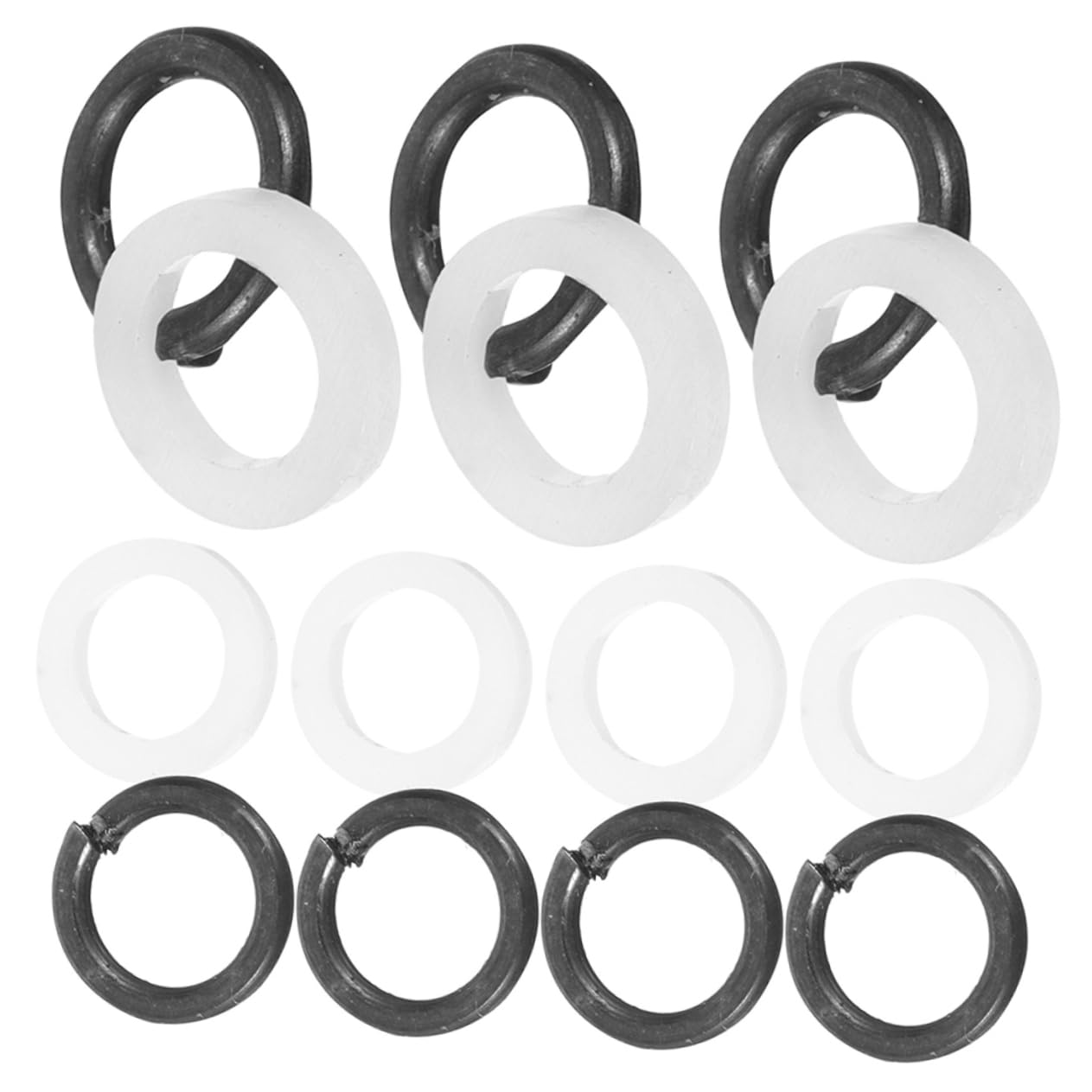 NULYLU Guitar Supplies 48pcs Guitar Strap Lock Metal Guitar Strap Blocks Guitar Protectors Guitar Strap Parts