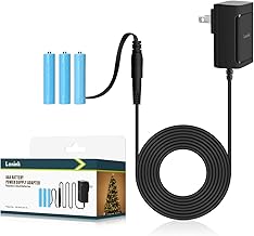 Lenink AC Power Supply Adapter for AAA Battery,Replace 3 AAA Battery,Black