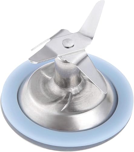 Hoja de licuadora de acero inoxidable con junta de sello de anillo compatible con Black Decker, repuesto 77666SS BL300 BL450 BL500 BL300 BL450 BL550