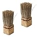 Factory Direct Craft Natural Dried Grass Basket Topiary | 2 Pieces