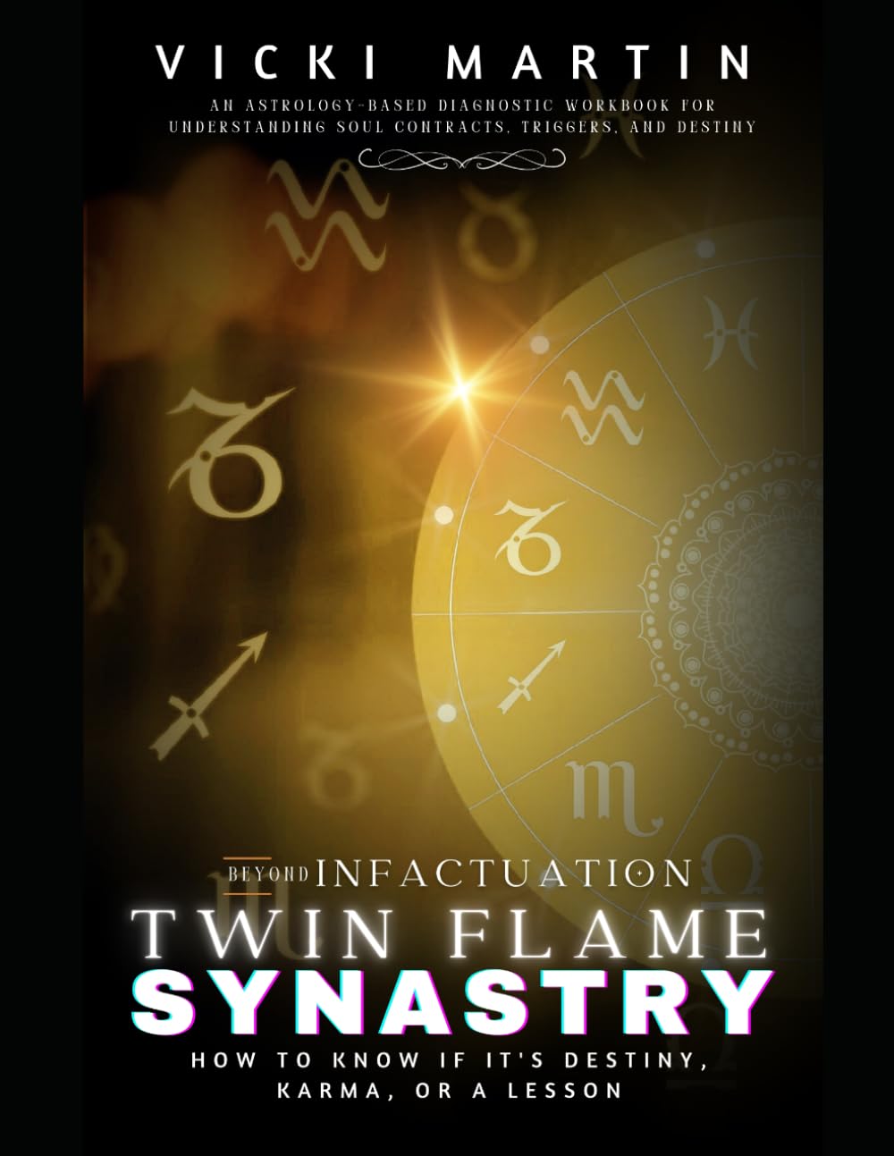 Twin Flame Synastry: How to Know If It's Destiny, Karma, or a Lesson: An astrology-based diagnostic workbook for understanding soul contracts, ... is karmic, soulmate, or Twin Flame.