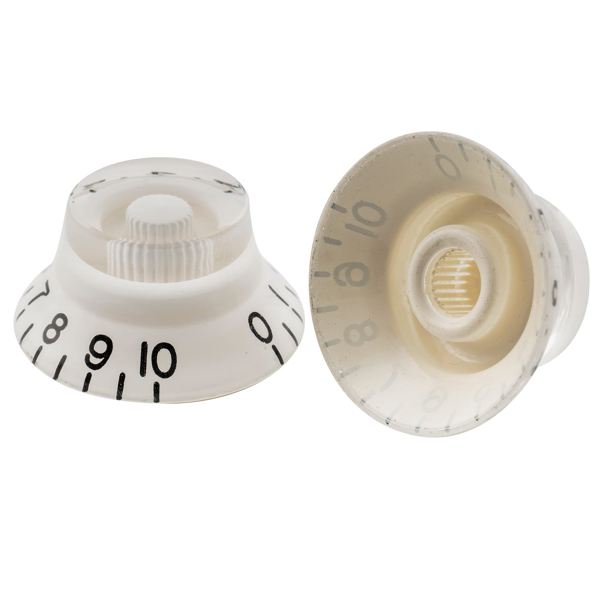 Boutons De Contrôle Guitare Volume/tone - Lot De 8 Boutons Alliage Aluminium Doré, 30x17 Mm - 11