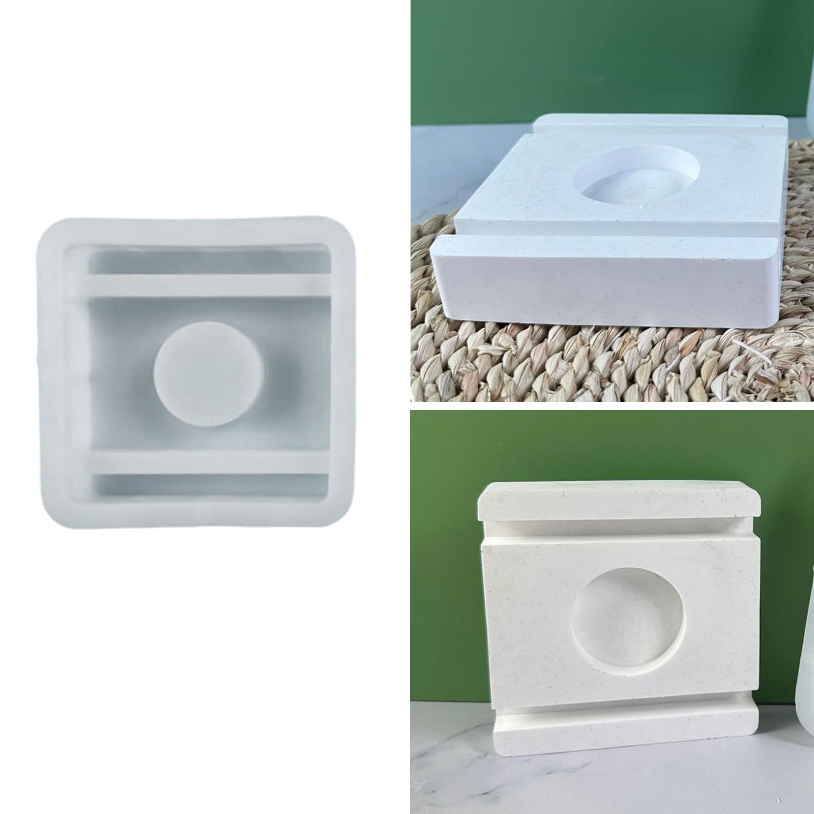 Square Stand Molds Candlestick Molds For Making Tealight Holder Home Decorations Tealight Holder Molds