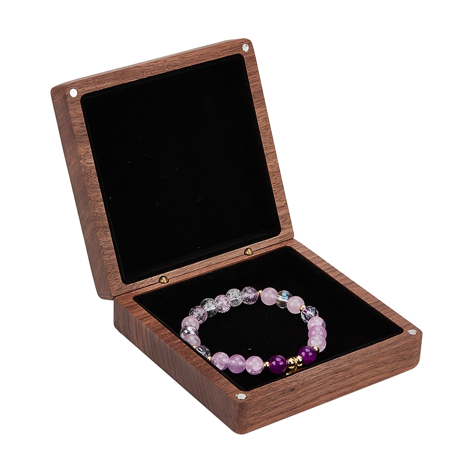 Présentoir à bijoux en bois massif pour l'organisation de vos bracelets