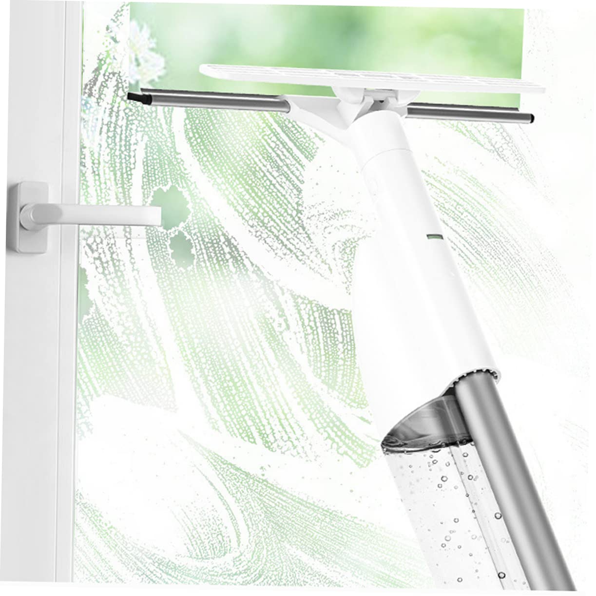 Doppelseitiger Fensterreiniger mit Sprühfunktion, Kunststoff