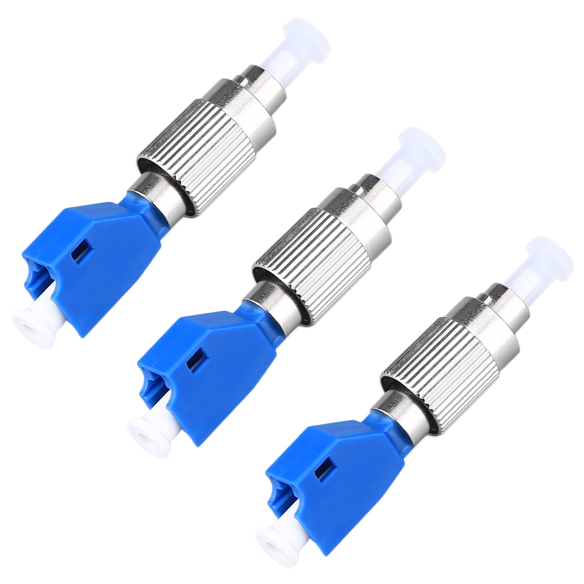 KELUSHI FTTH Optical Equipment Tool FC Male to LC Female Hybrid Fiber Optic Cable Adapter Connector Flange 1.25 2.5mm Singlemode 9/125 SM for Digital Communication 3pcs
