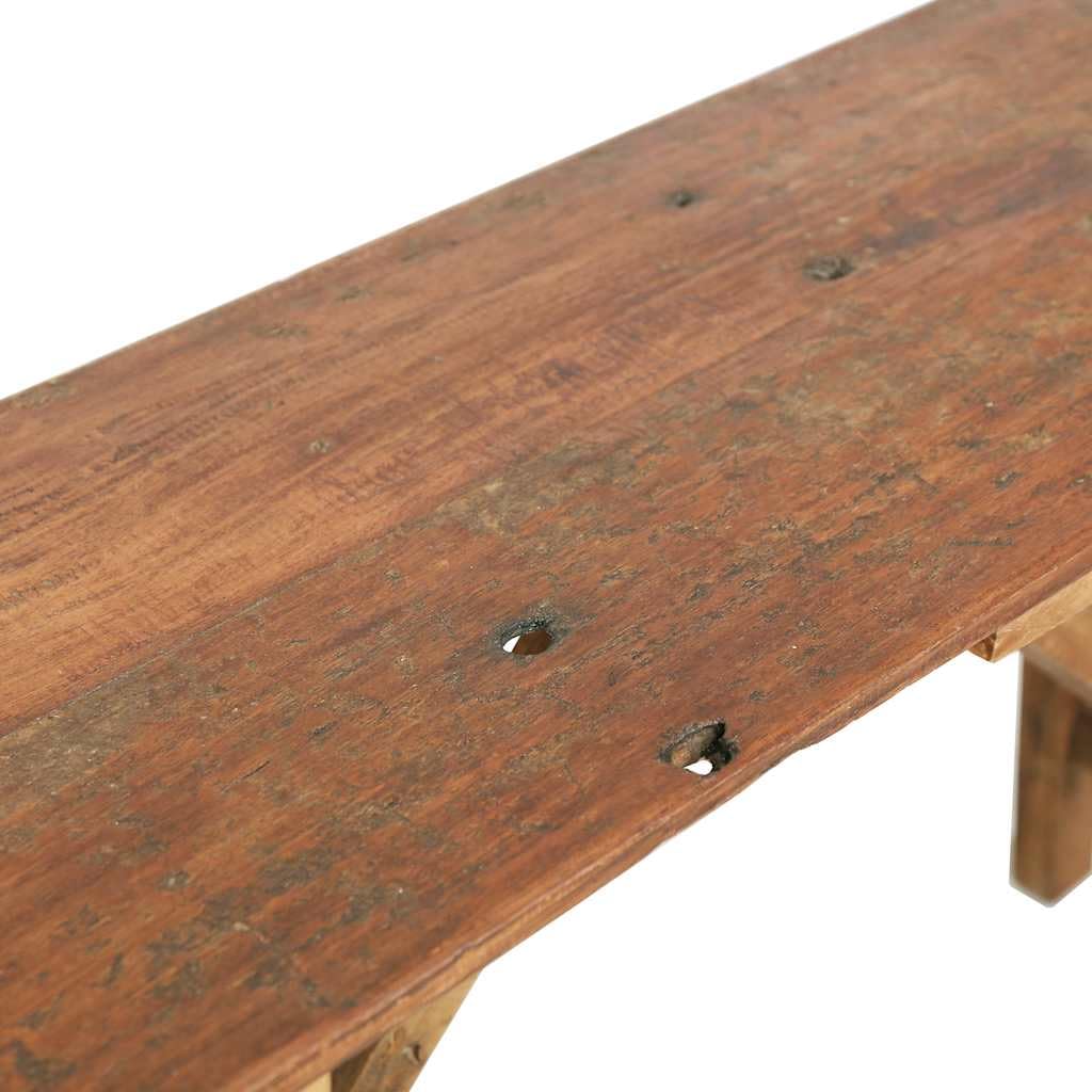 Table Console 130 x 40 x 80 cm Bois Recyclé Style Que
