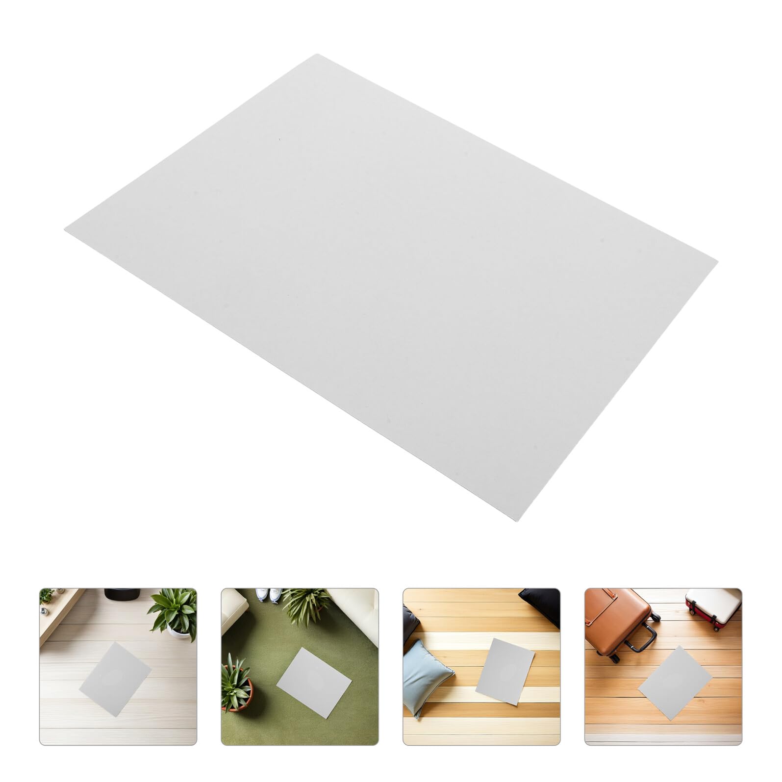 Operitacx Cartons D'emballage pour Chemises 100 Feuilles Blanches 28 X 21 Cm 300 G Inserts en Carton Rigide pour Maintien de Forme, Pliage et Protection Vêtements Professionnels, Usage