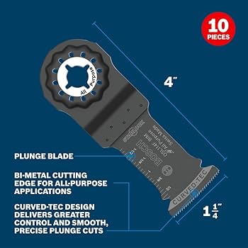 Bosch OSL114F-10 1-1/4 in. Starlock® Oscillating Multi Tool