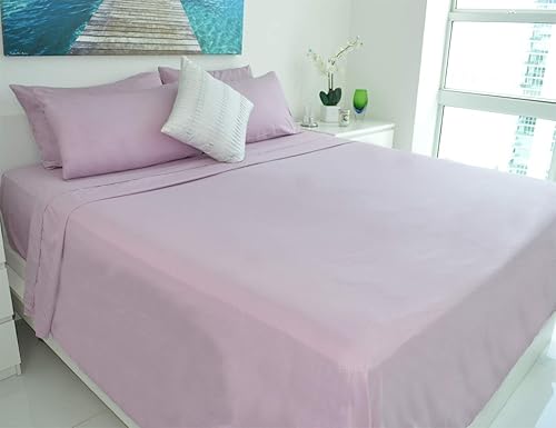 Miniatura 9 de Victoria Valenti - Juego de sábanas en relieve con 4 fundas de almohada, doble cepillado y ultra suave con bolsillos profundos para colchón extra