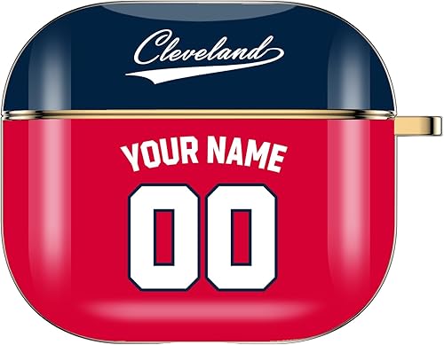 Miniatura 9 de Funda personalizada con nombre y número para AirPods Pro de 3 generación Pro 2 (2019, 2021, 2022) con llavero personalizado, regalo para fanáticos