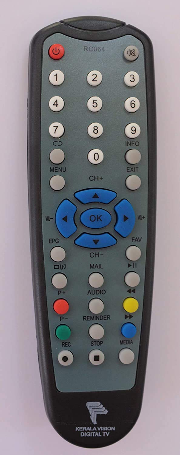 Kerala Vision Remote Compatible for Kerala Vision Set top Box (B08R913KSB) Amazon Price History, Amazon Price Tracker