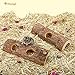 Niteangel Natural Wooden Hamster Mouse Tunnel Tube Toy Forest Hollow Tree Trunk
