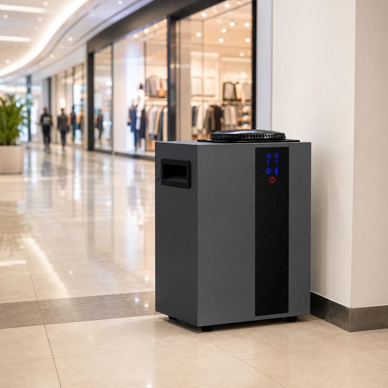 Difusor de aroma de hotel, difusor de aroma HVAC con control inteligente de aplicación Bluetooth para el hogar, la oficina y el centro comercial grande