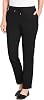 Dalia Womens Pull-On Pant with Drawstring Medium, Black