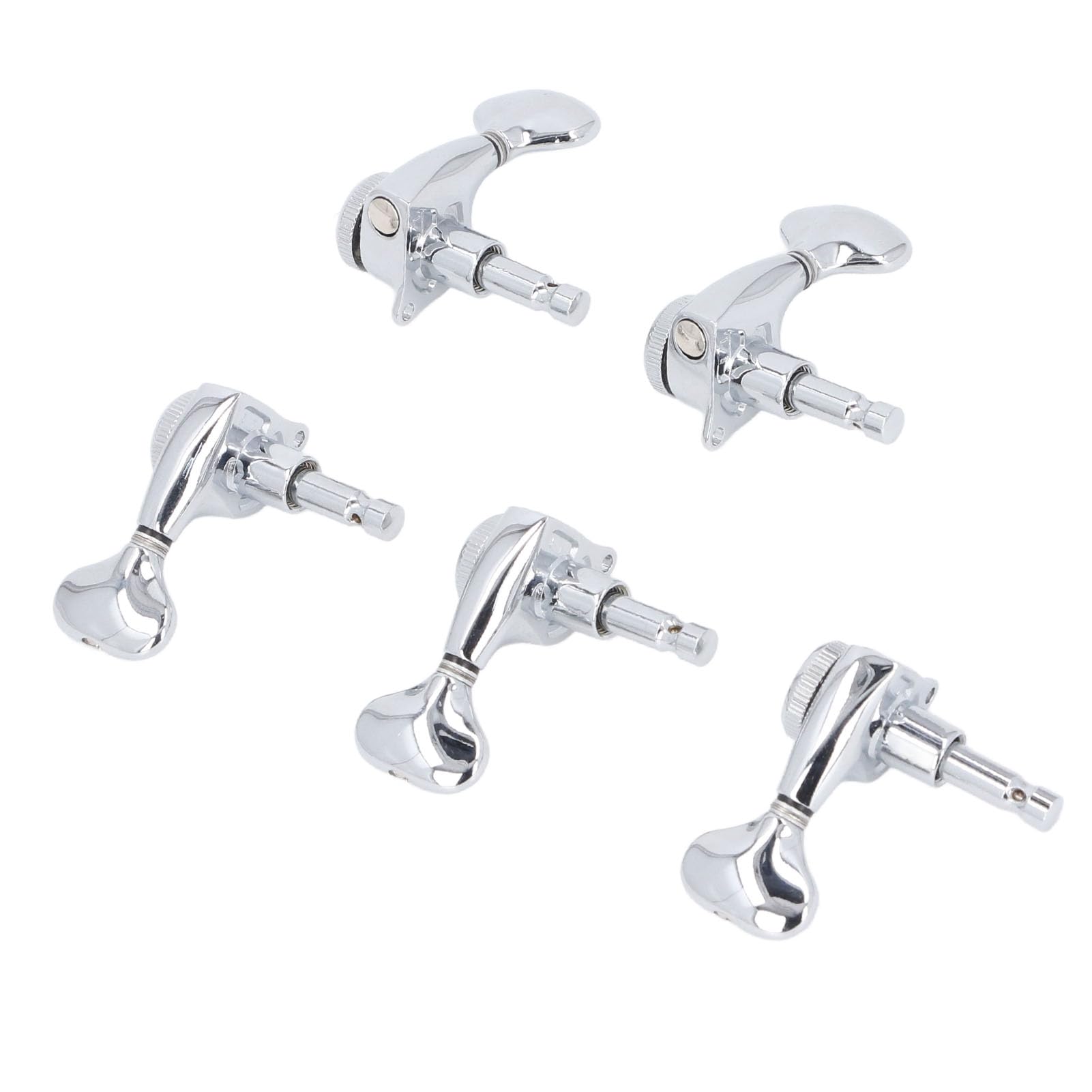 Clavijas de Afinación de Guitarra, 6 Piezas Afinador de Bloqueo de Guitarra con Relación de Engranaje 1:21, Clavijas de Afinación de con Lubricación Sellada y Accesorios de Instalación para