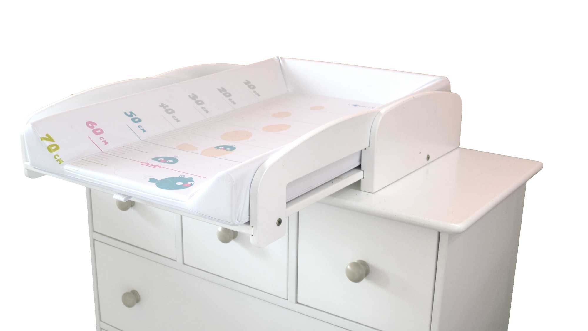 DOMIVA Matelas à Langer avec Fond Rigide Toise