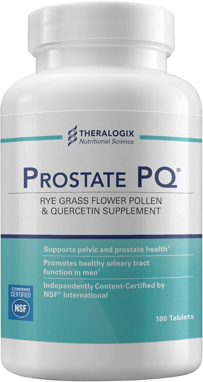 Amazon.com: Theralogix Prostate PQ Rye Grass Pollen Extract Supplement ...