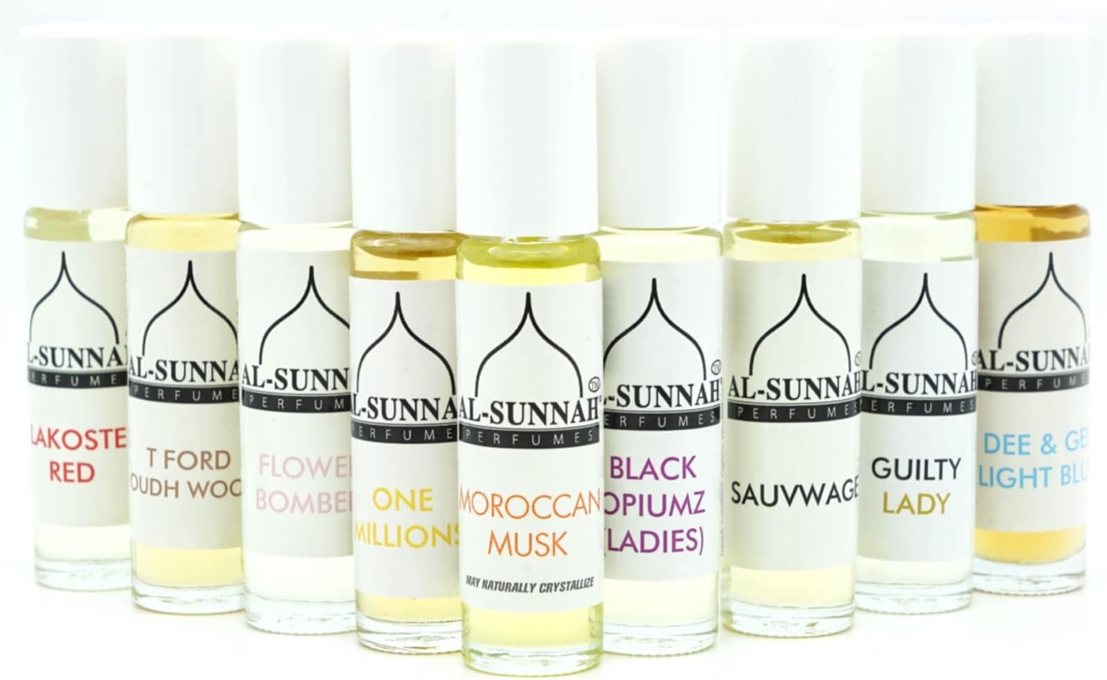 Al-Sunnah Oil-Based Attar Perfumes (T Furd Oudh Wood)