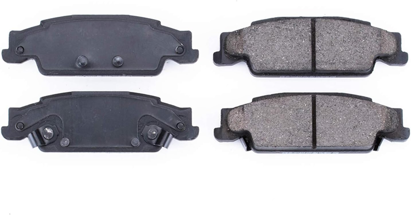 PowerStop Rear Brake Pads For Cadillac CTS 2003-07 |STS 2005-11 |Pontiac Grand Prix 2005-08 - Z16 Ceramic Brake Pads Replacement, 16-922