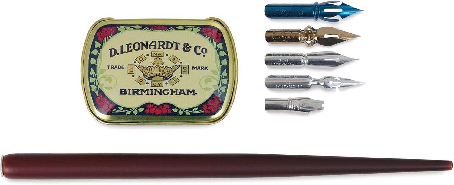 Manuscript Pen Leonardt Copperplate and Shadow Set