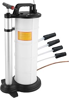 ATPEAM Oil Changer Vacuum Fluid Extractor | Manual Engine Oil Extractor Oil Changer Vacuum Fluid Extractor Pump Tank Remover (9L)