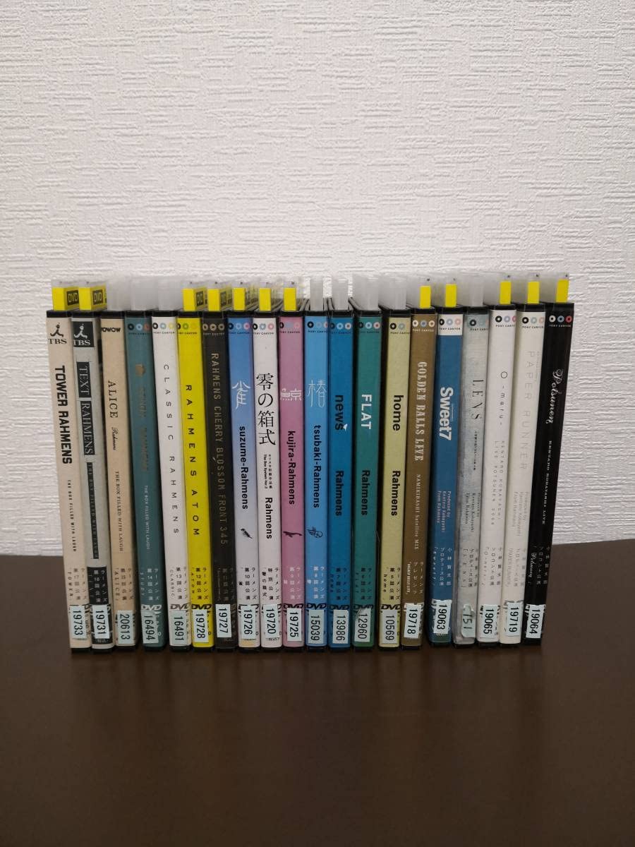 Amazon.co.jp: 中古 ラーメンズ 小林賢太郎 コント公演ライブDVD合計 