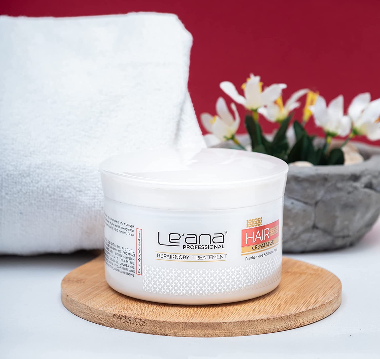 Le'ana Professional Hair Cream Keratin Mask 450 Gm : Amazon.in: Beauty