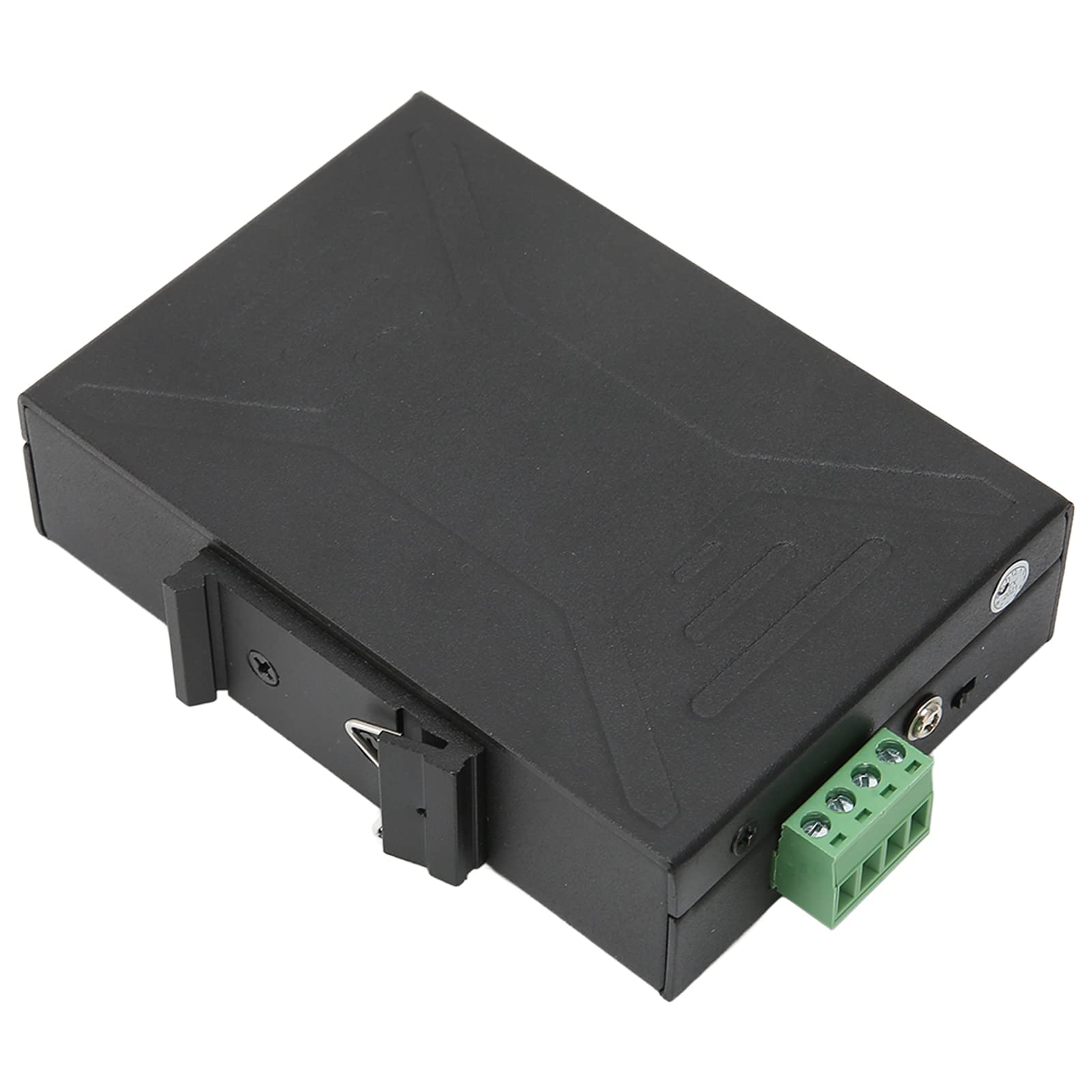 Switch Ethernet sur Rail DIN 5 Ports de Haute qualité avec Conception de qualité Industrielle, Alimentation Redondante - Idéal pour Les Environnements Difficiles - Montage sur Rail DIN